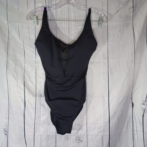 La Blanca Black One-Piece Swimsuit - Picture 1 of 9